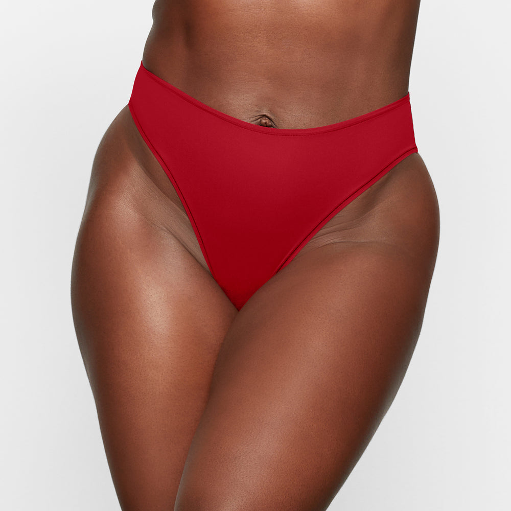 Skims FITS EVERYBODY CHEEKY PACK Brief Donkerrood Gekleurd | 96NEBTCFJ