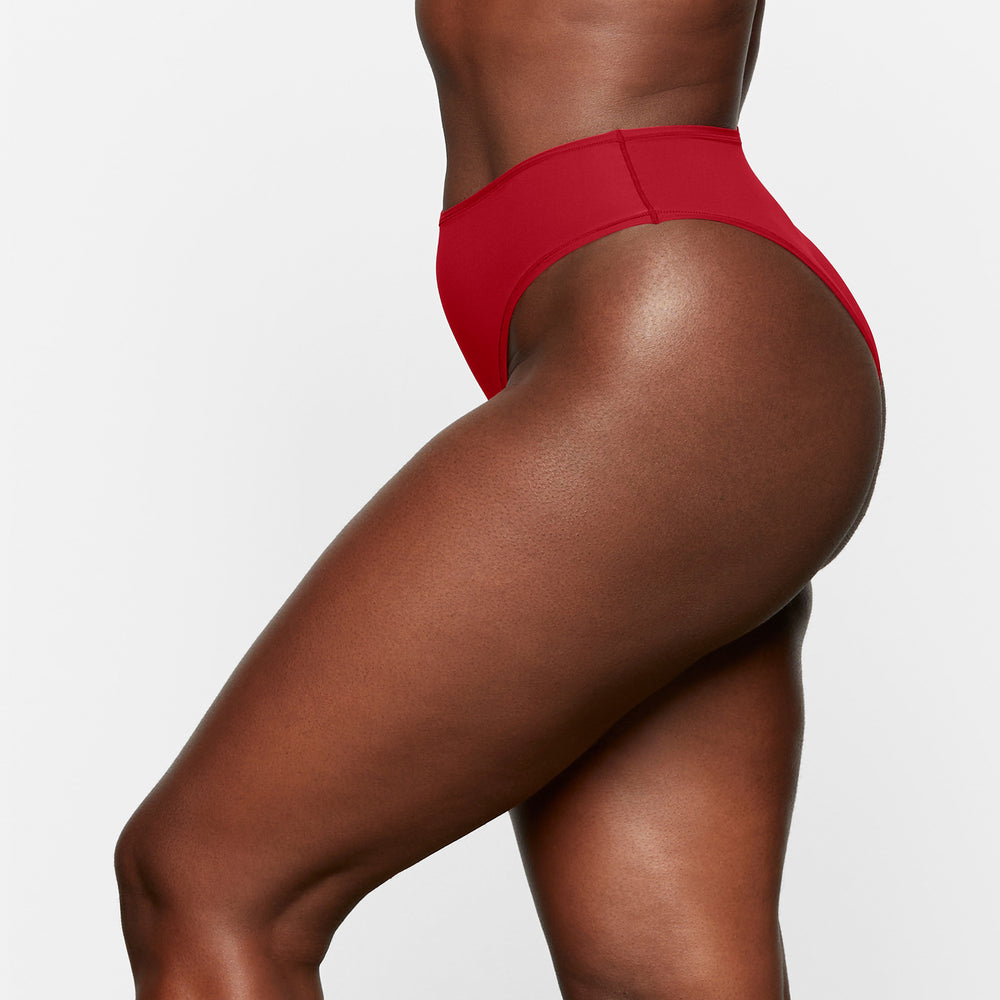 Skims FITS EVERYBODY CHEEKY PACK Brief Donkerrood Gekleurd | 96NEBTCFJ