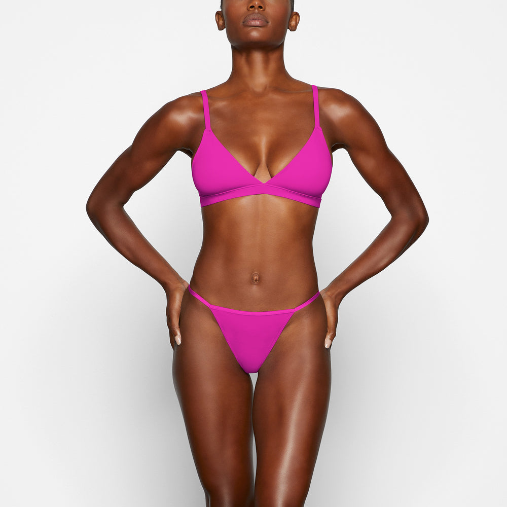 Skims FITS EVERYBODY CHEEKY STRING Bikini Fuchsie | 86UBRPYKM