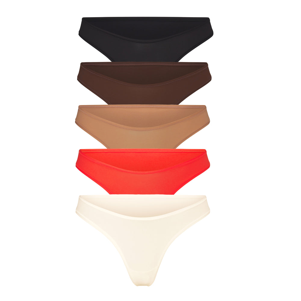 Skims FITS EVERYBODY DIPPED FRONT PACK Thong Oranje | 39RDOGQPF