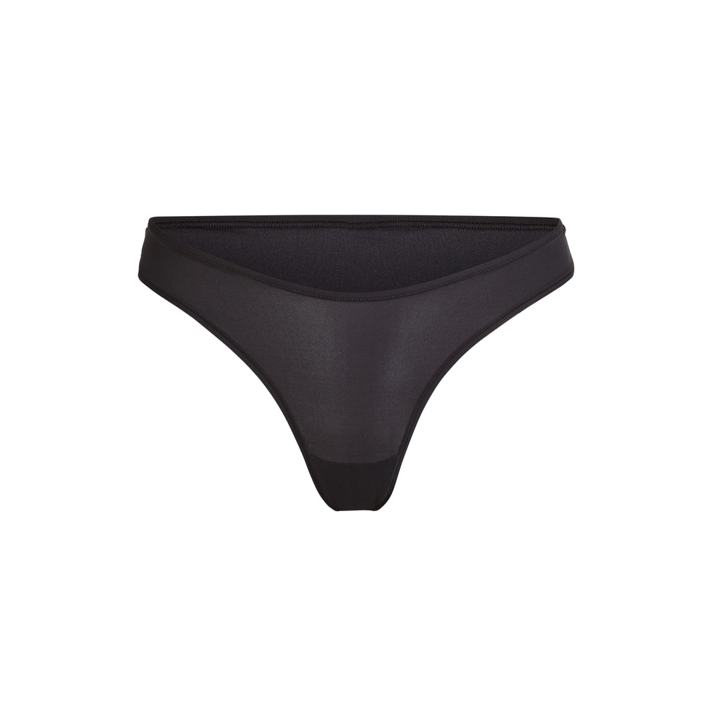 Skims FITS EVERYBODY DIPPED FRONT Thong Zwart | 07LPNFCGR