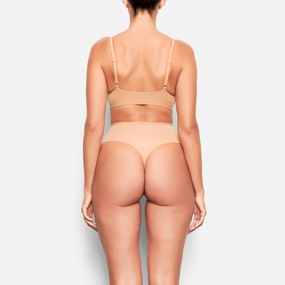 Skims FITS EVERYBODY HIGH WAISTED Thong Beige | 96QSAZUXT