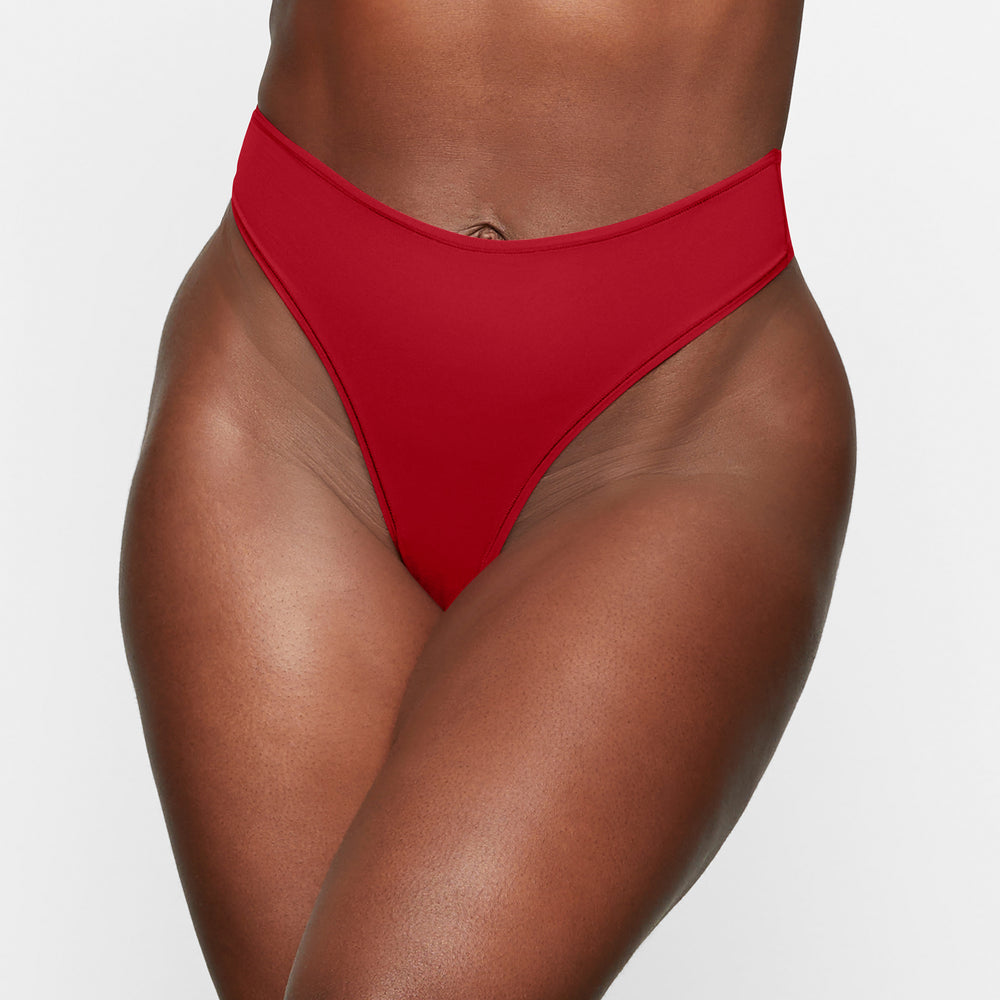 Skims FITS EVERYBODY PACK Thong Donkerrood Gekleurd | 87DXOYZEV