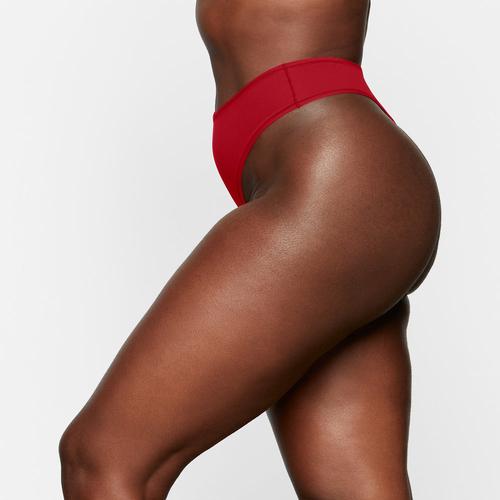 Skims FITS EVERYBODY PACK Thong Donkerrood Gekleurd | 87DXOYZEV