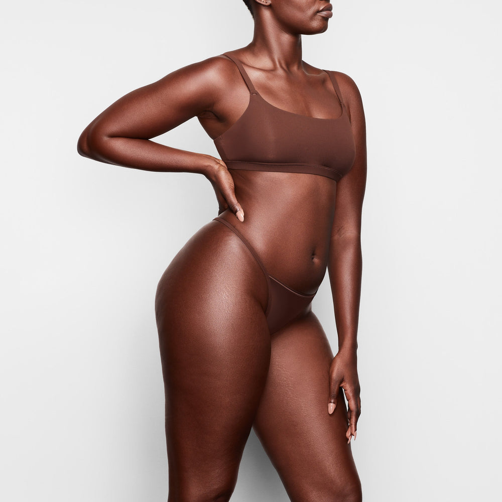 Skims FITS EVERYBODY T STRING Thong Chocola | 56JNLEOUC