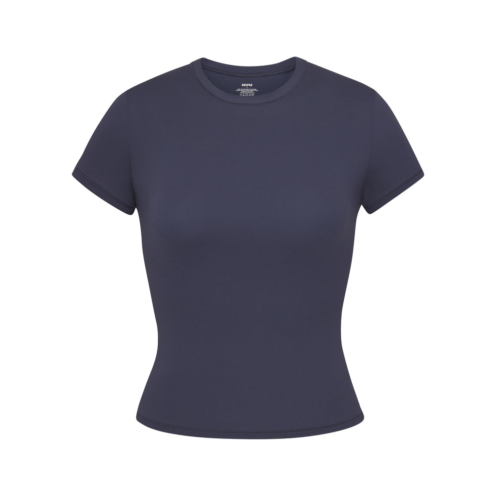 Skims FITS EVERYBODY T-shirt Donkerblauw | 93KDEROLI