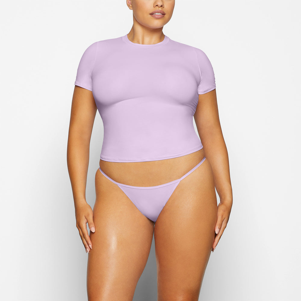 Skims FITS EVERYBODY T-shirt Paars | 31CJHGKAN