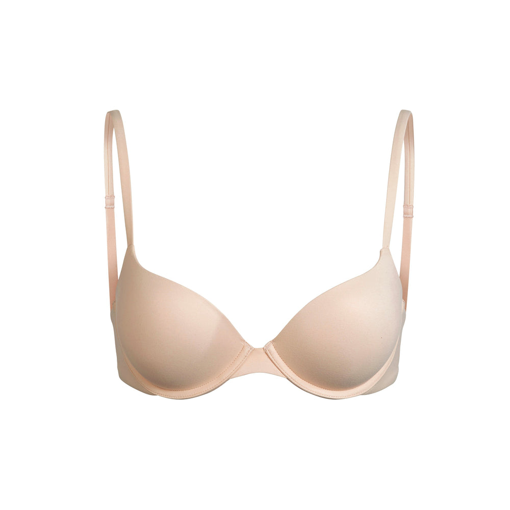 Skims FITS EVERYBODY T-shirt Push Up Bra Beige | 06WLRBZOM