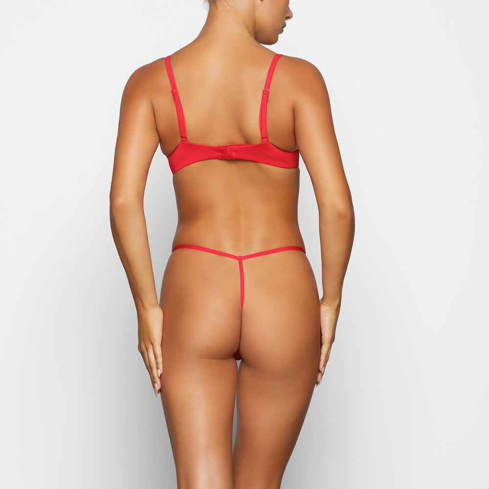 Skims FITS EVERYBODY T-shirt Push Up Bra Rood | 56ZTFCAKW