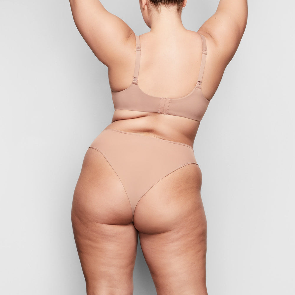Skims FITS EVERYBODY T-shirt Push Up Bra Abrikoos | 89QBUFASO