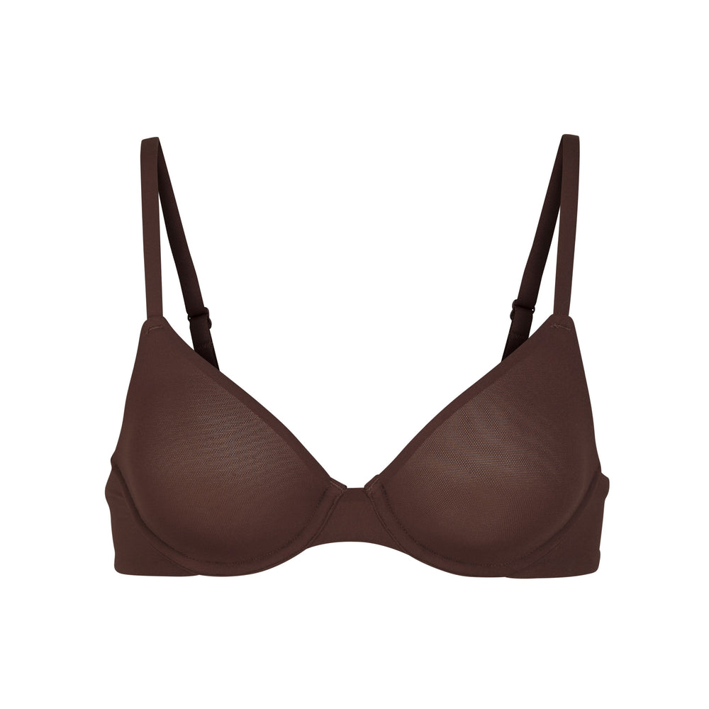 Skims FITS EVERYBODY UNLINED Underwire Bra Chocola | 07LKYNSJE