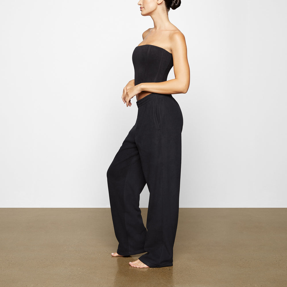 Skims FLEECE Broek Zwart | 59PLIJWYF