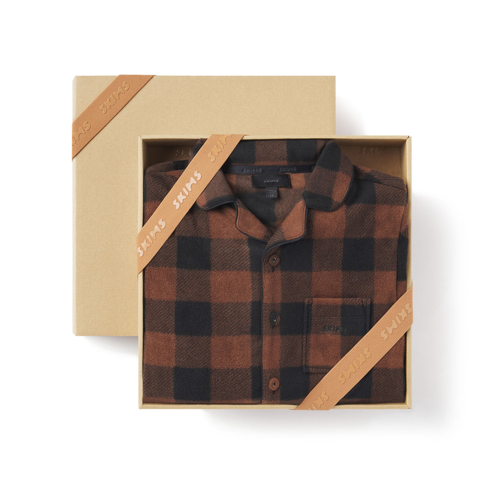 Skims FLEECE SLEEP SET Kinderen Bruin | 49HWEGXNP