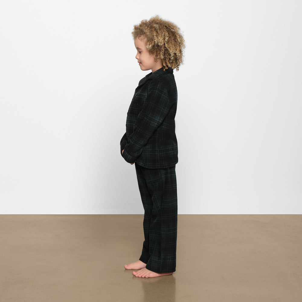 Skims FLEECE SLEEP SET Kinderen Groen | 83TKCUIBG