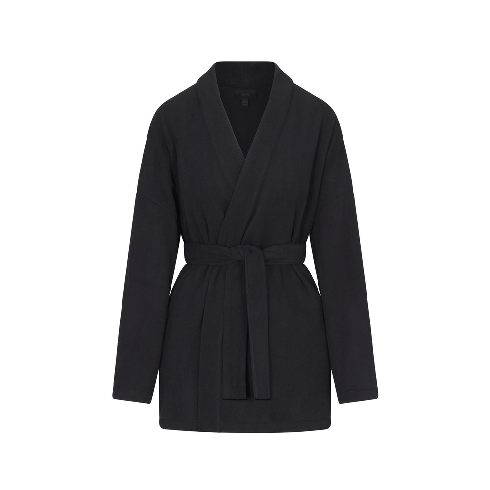 Skims FLEECE WRAP Jas Zwart | 24NQAWPOK