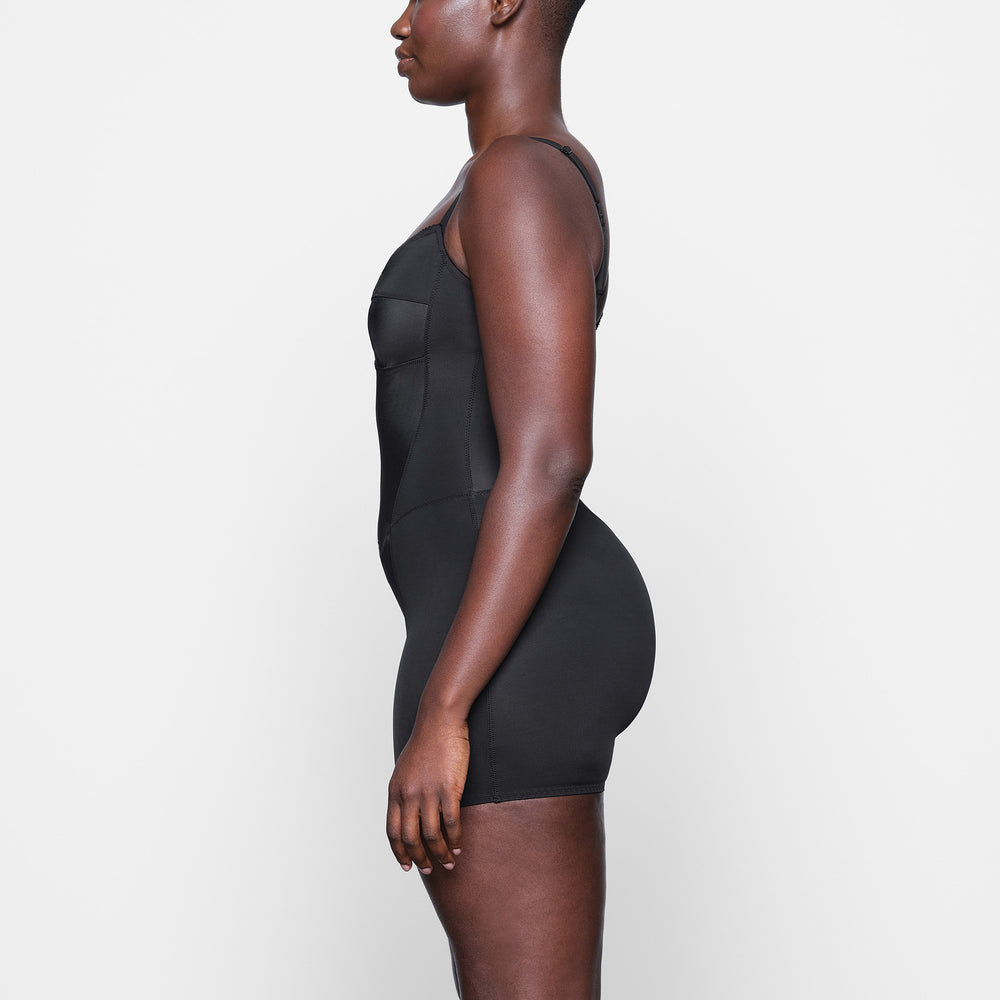 Skims GLAM Onesie Zwart | 94GHDIPEY