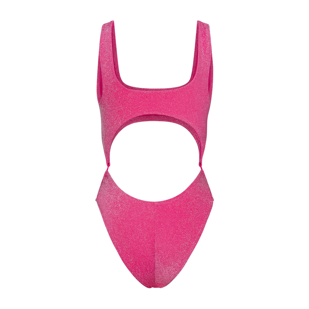 Skims GLITTER SWIM MONOKINI One Piece Roze | 01KDSNUJP