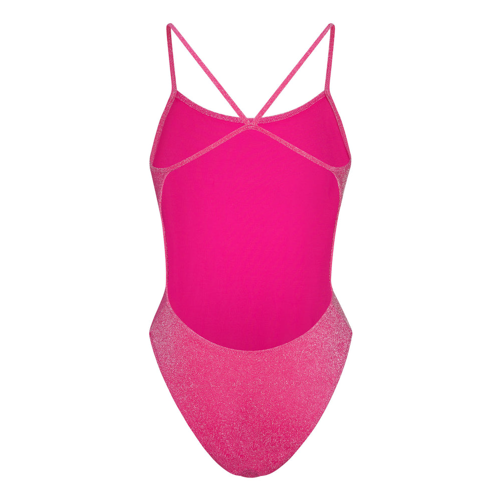 Skims GLITTER SWIM One Piece Roze | 48XKDVZEL