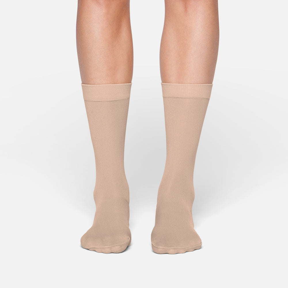 Skims HOSIERY CREW Sokken Beige | 67DPAIXSZ