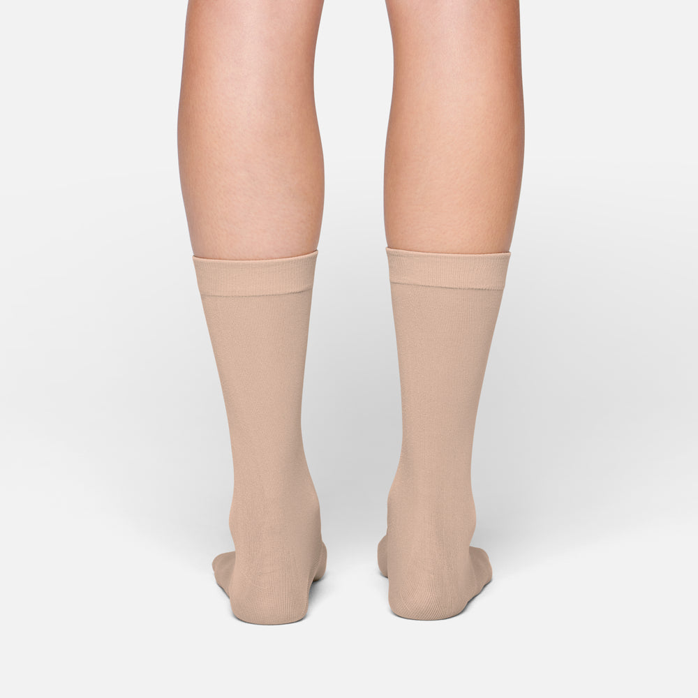 Skims HOSIERY CREW Sokken Beige | 67DPAIXSZ