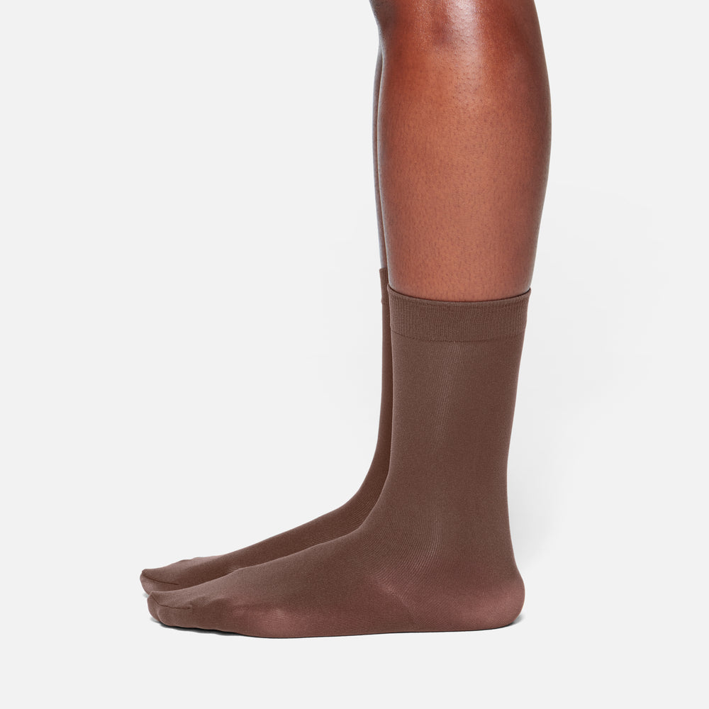 Skims HOSIERY CREW Sokken Chocola | 98ARZGJQK
