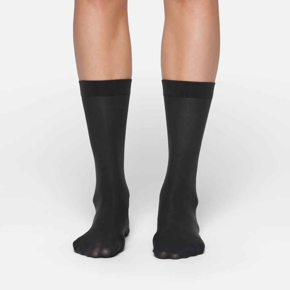 Skims HOSIERY CREW Sokken Zwart | 95HJXAIKS