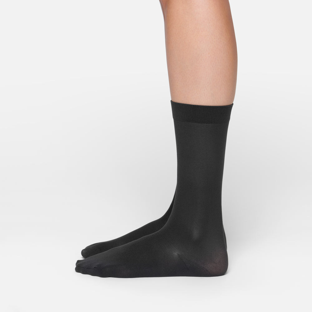 Skims HOSIERY CREW Sokken Zwart | 95HJXAIKS