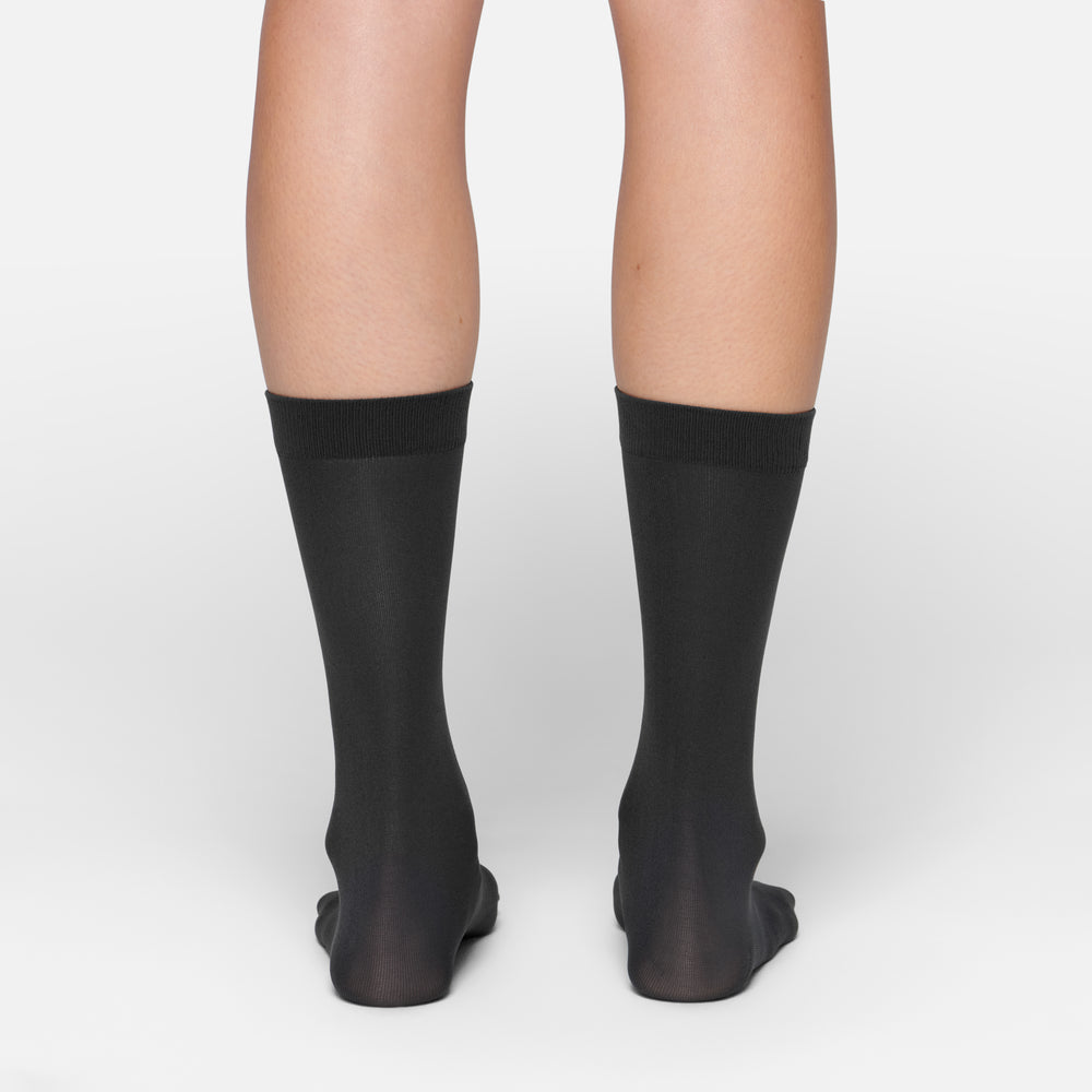Skims HOSIERY CREW Sokken Zwart | 95HJXAIKS