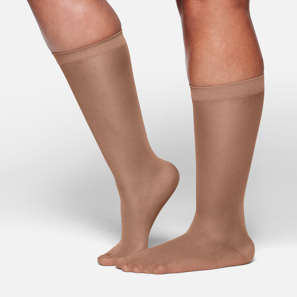 Skims HOSIERY MID CALF Sokken Abrikoos | 87ZEMQKFS