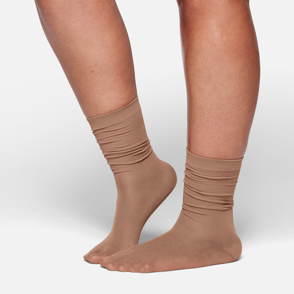 Skims HOSIERY MID CALF Sokken Abrikoos | 87ZEMQKFS