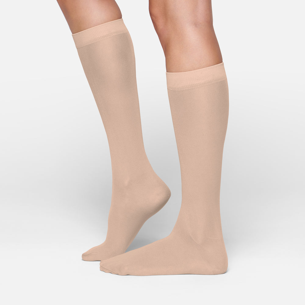 Skims HOSIERY MID CALF Sokken Beige | 12DMZHVFO