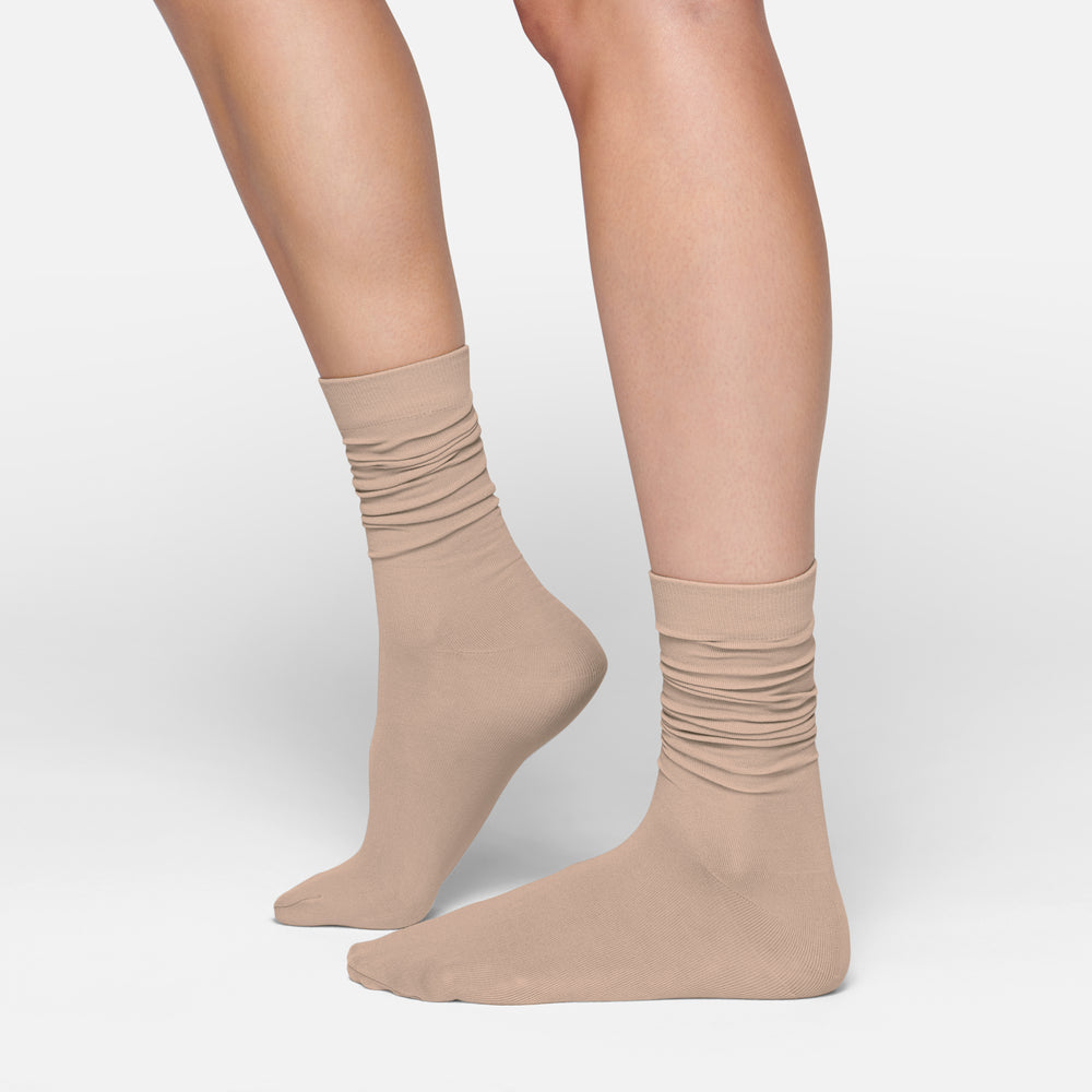 Skims HOSIERY MID CALF Sokken Beige | 12DMZHVFO