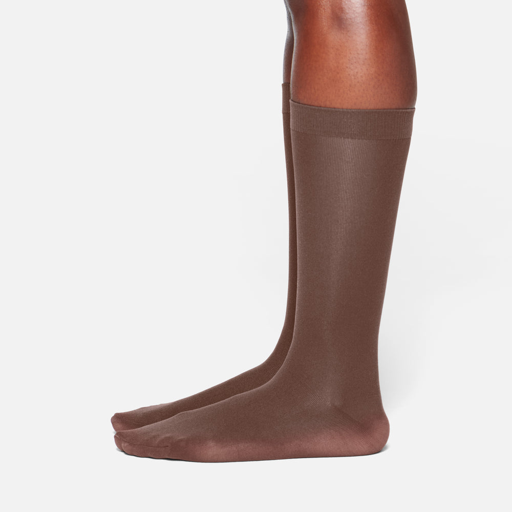 Skims HOSIERY MID CALF Sokken Chocola | 23IKLOFHE