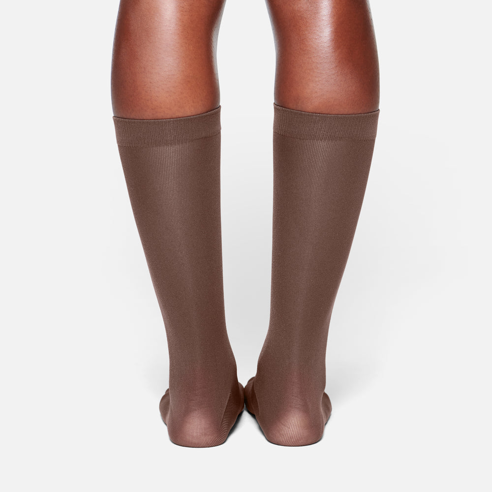 Skims HOSIERY MID CALF Sokken Chocola | 23IKLOFHE