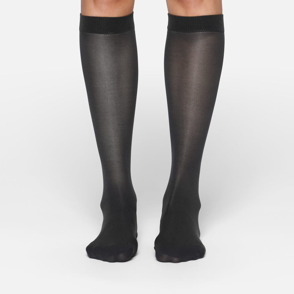 Skims HOSIERY MID CALF Sokken Zwart | 53VKNMSYL
