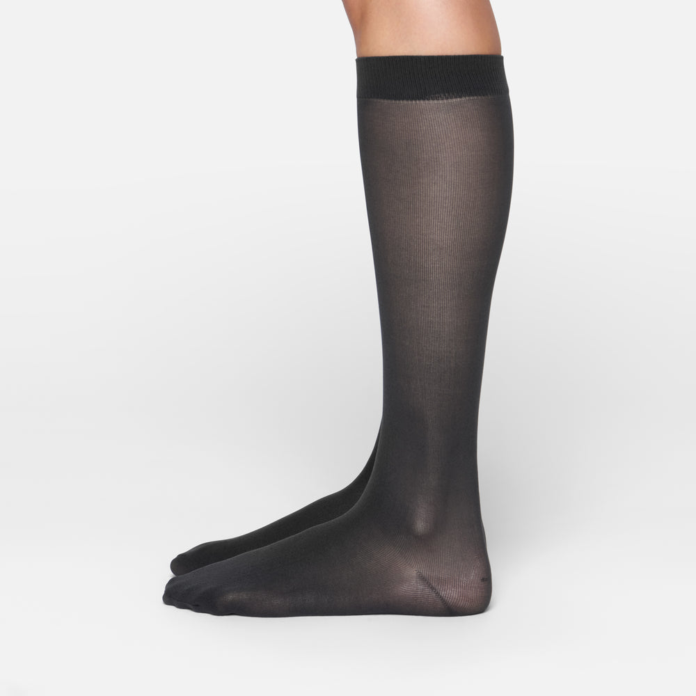 Skims HOSIERY MID CALF Sokken Zwart | 53VKNMSYL