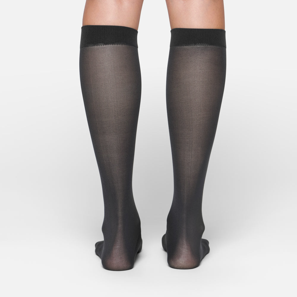 Skims HOSIERY MID CALF Sokken Zwart | 53VKNMSYL