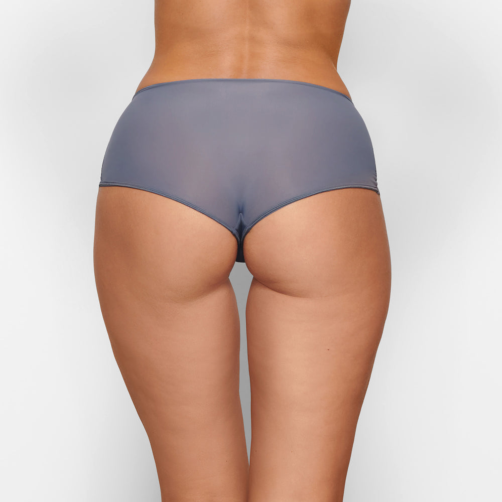 Skims JELLY SHEER Boy Short Grijs Blauw | 10FOKQGCN