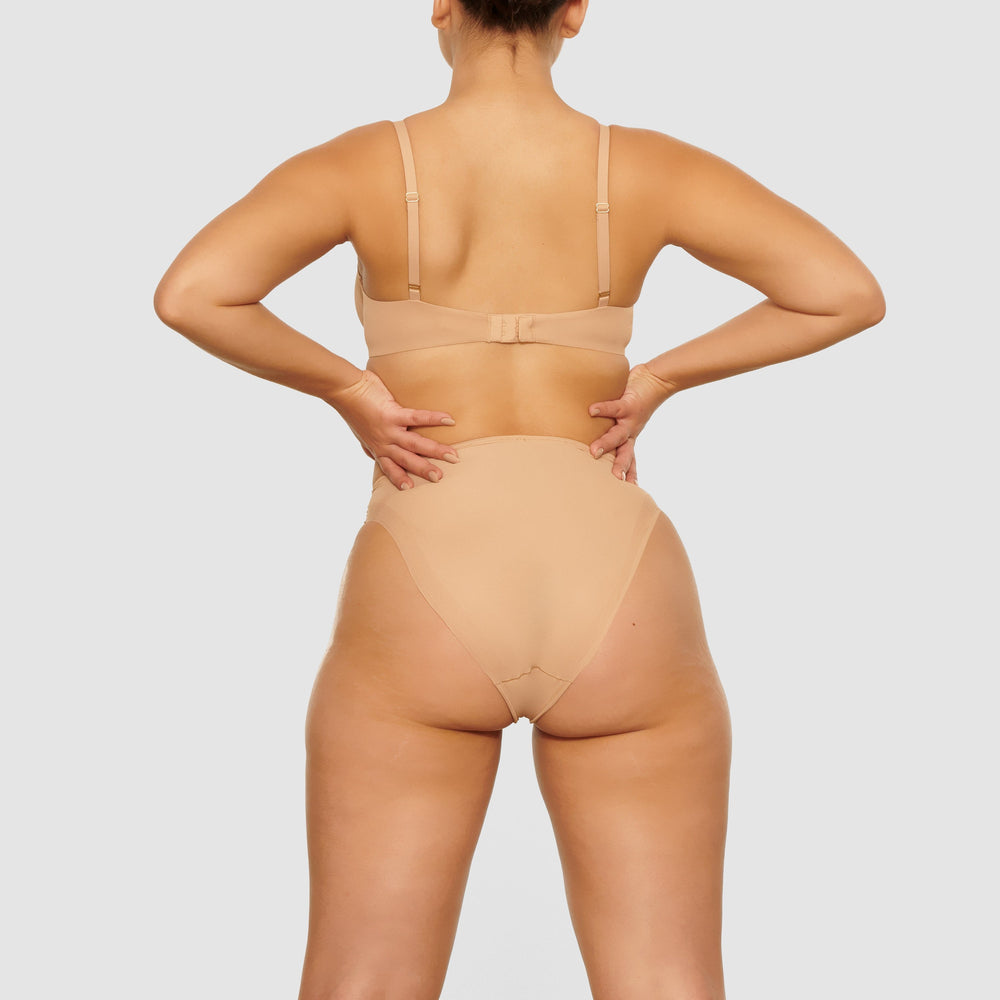 Skims JELLY SHEER CHEEKY Brief Beige | 91LPWZICM