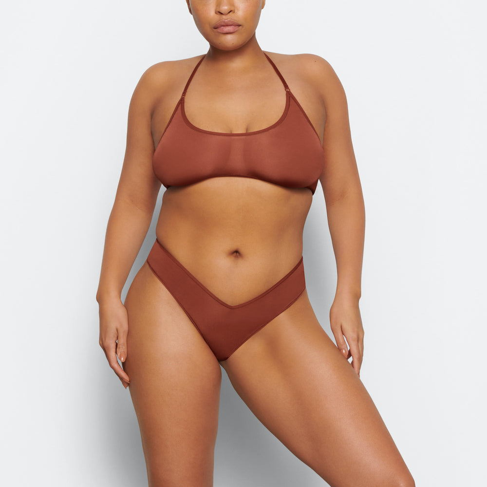Skims JELLY SHEER DIPPED Hipster Bruin | 74JNEAGTK