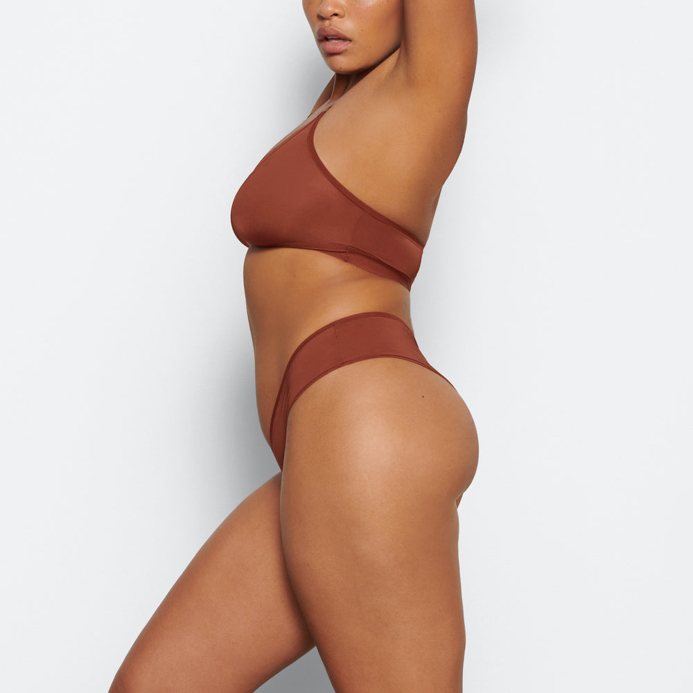 Skims JELLY SHEER DIPPED Hipster Bruin | 74JNEAGTK