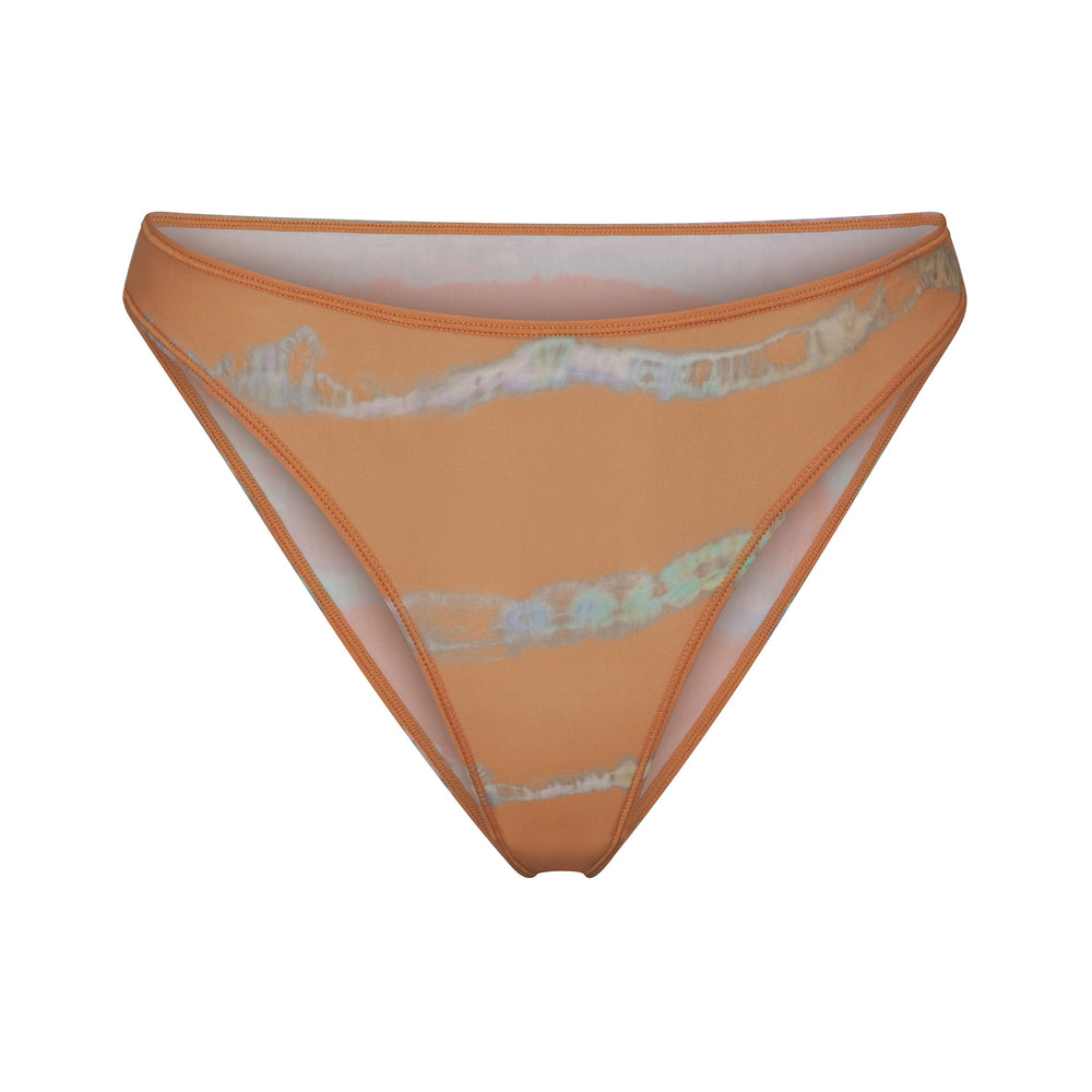 Skims JELLY SHEER HIGH CUT Bikini Bruin | 45NVKIUAL