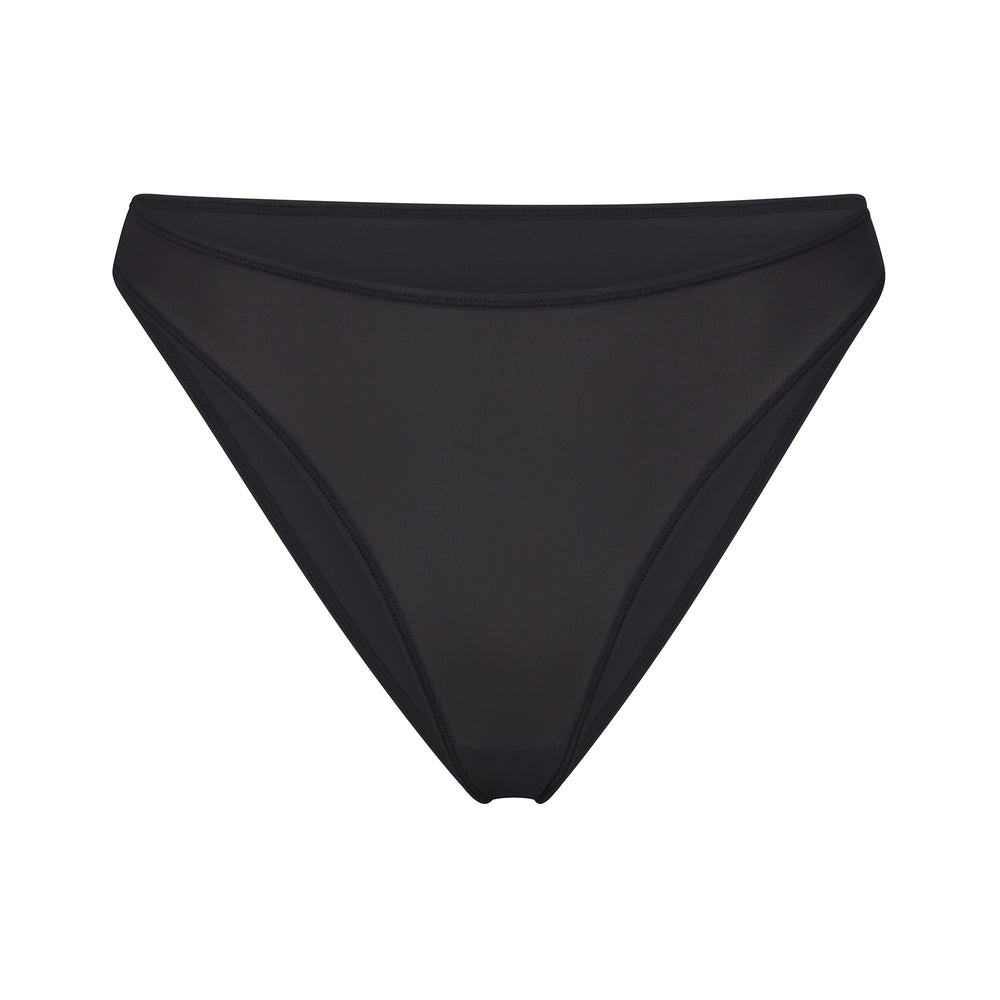 Skims JELLY SHEER HIGH CUT Bikini Zwart | 61EOPLVAX
