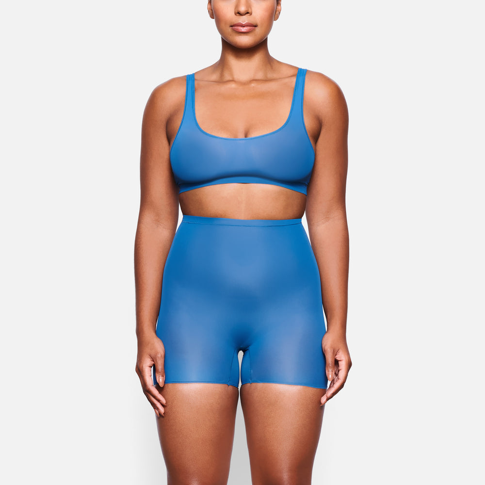 Skims JELLY SHEER SCOOP NECK Bralette Blauw | 28AUDNOKM