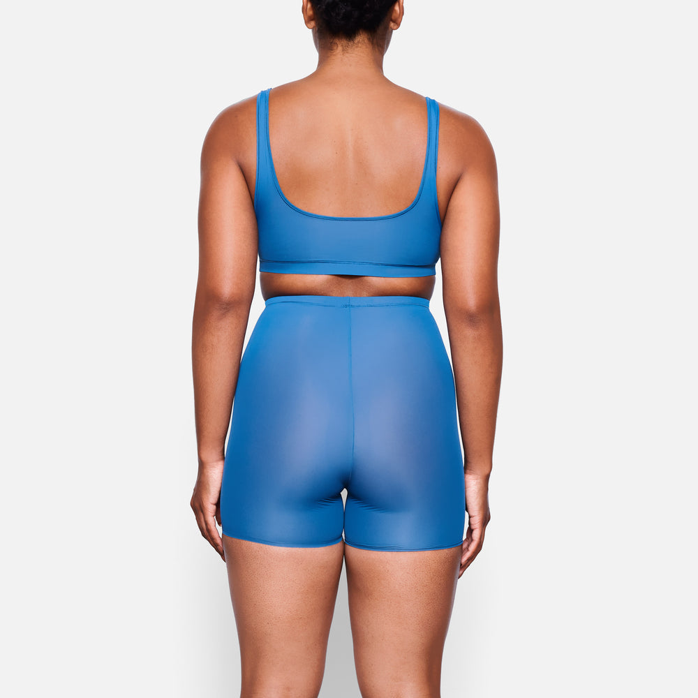 Skims JELLY SHEER SCOOP NECK Bralette Blauw | 28AUDNOKM