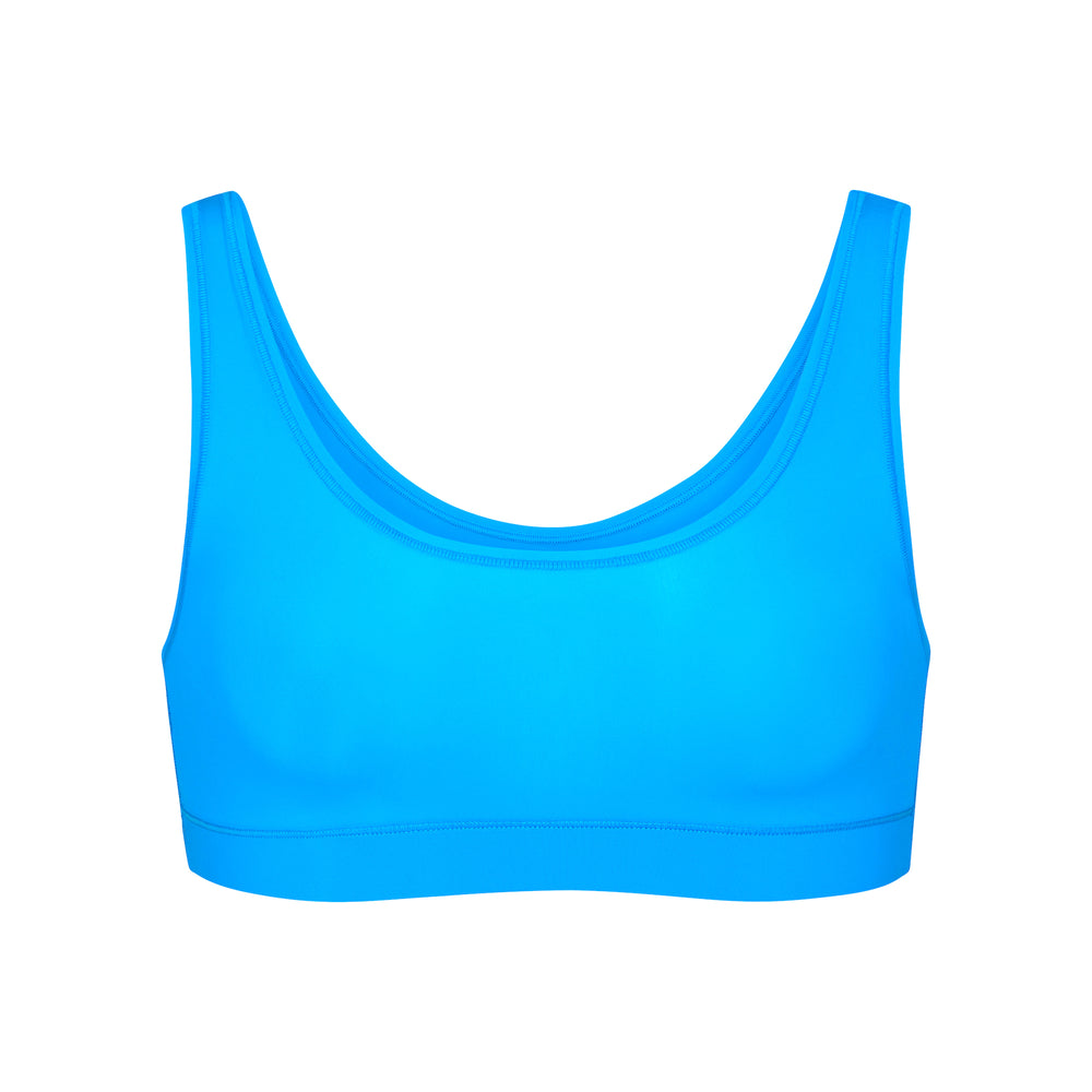 Skims JELLY SHEER SCOOP NECK Bralette Blauw | 60TJUDQCH