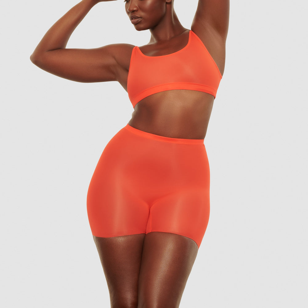 Skims JELLY SHEER SCOOP NECK Bralette Oranje | 79FTVJXEO