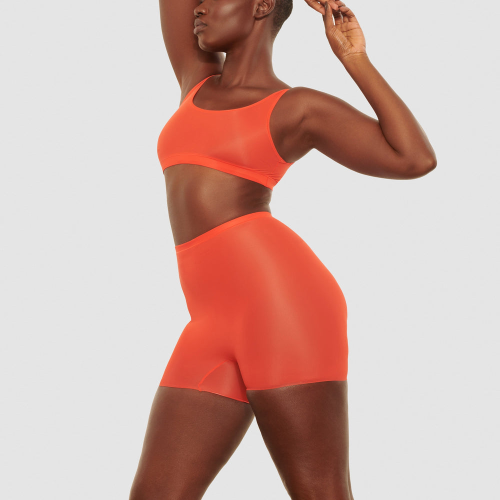 Skims JELLY SHEER SCOOP NECK Bralette Oranje | 79FTVJXEO