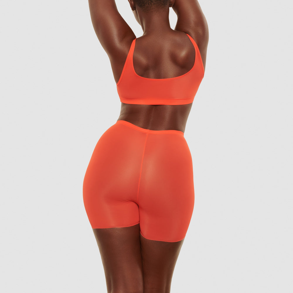 Skims JELLY SHEER SCOOP NECK Bralette Oranje | 79FTVJXEO