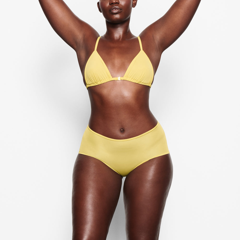 Skims JELLY SHEER TRIANGLE Bralette Geel | 38JTXUFYP